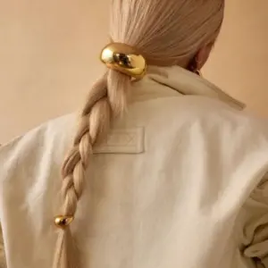 Nova - Statement Haargummi mit Metallelement